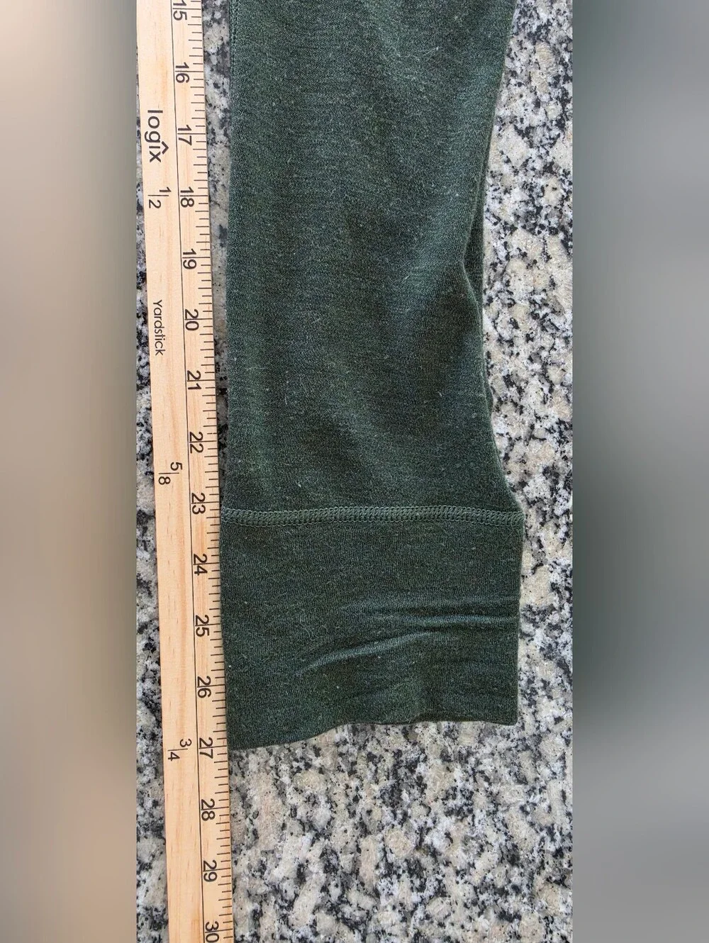 Men's Meriwool Olive Green Thermal Long Johns Base Layer